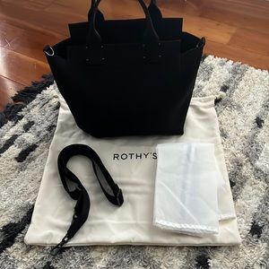 Rothy’s The Handbag Black tote bag